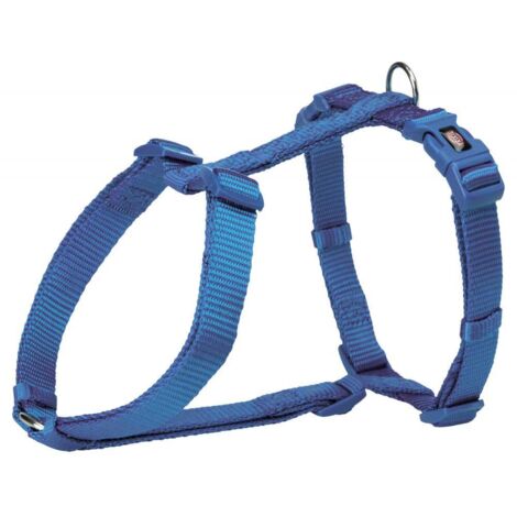 Premium harnais h M-L: 52-75 cm/20 mm, bleu royal (1/2)