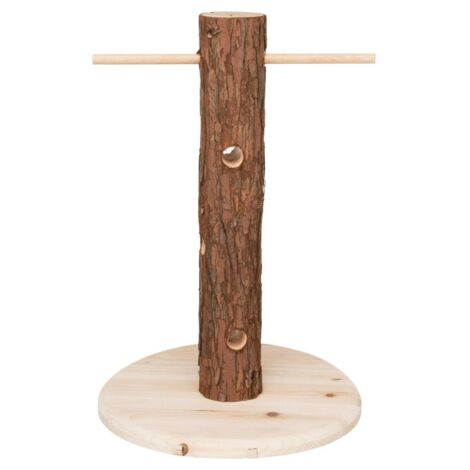Arbre pour aliments, lapins, en bois d'écorce ø 25 × 36 cm (1/4)