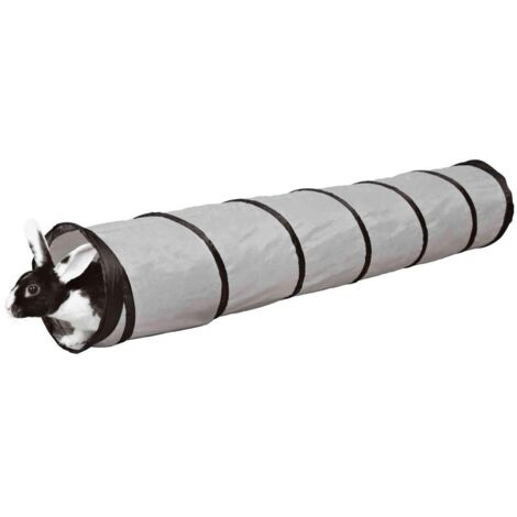 Tunnel de jeu, extensible, lapins nains ø 19 × 117 cm