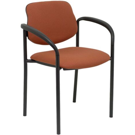 piqueras-y-crespo Villalgordo Bali Chaise de bureau marron (1/5)