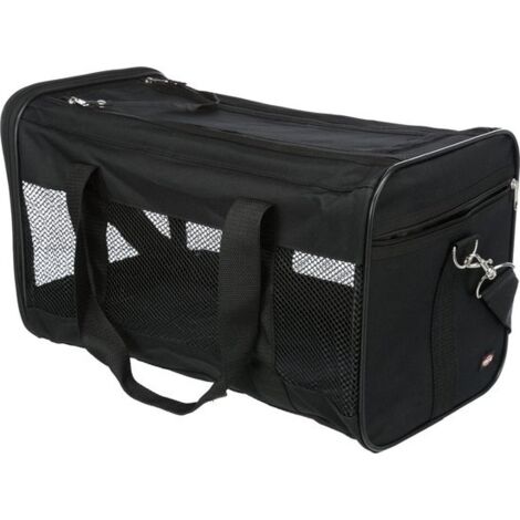 TRIXIE Cage de transport pour chiens Ryan Polyester 54x30x30 cm Noir (1/5)