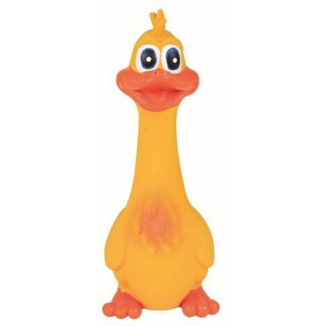 Canard, son original, latex/fibre de polyester 18 cm