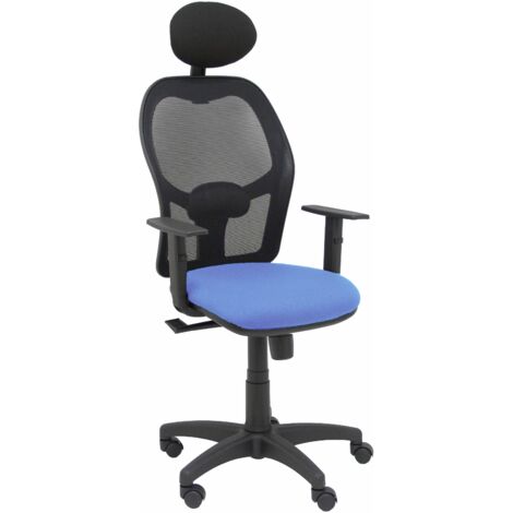 Piqueras y Crespo B10CRNC Chaise de bureau bleu clair (1/2)