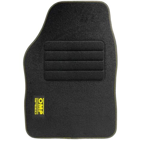 Tapis pour voitures OMP SPEED Universel Jaune (1/3)