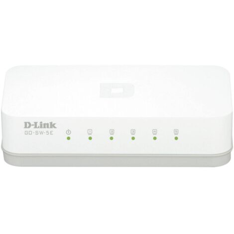 Switch réseau D-Link GO-SW-5E 5 ports 100 MBit/s D35345 (1/6)