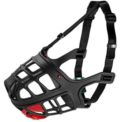 Muselière Hunter Albury Noir Taille 1 (45 cm) (21 cm) (5 cm) (1/5)