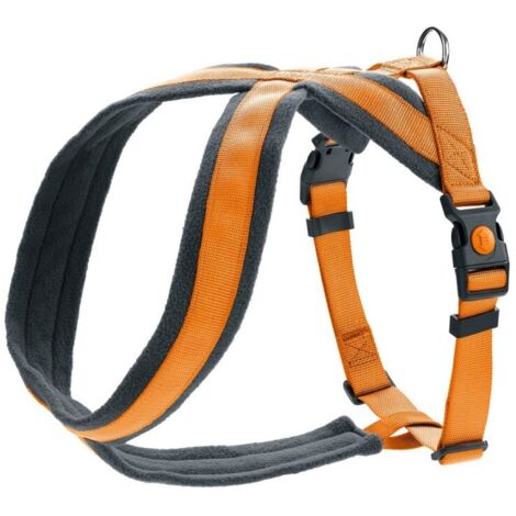 Harnais pour Chien Hunter London Comfort 57-70 cm Orange Taille M (1/2)