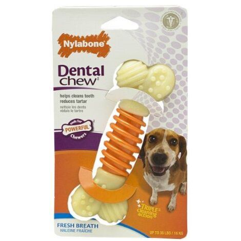 Nylabone Dental Chew Jouet os à mâcher pour chien Taille M (1/5)