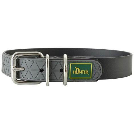 Collier pour chien hunter convenience noir (28-36 cm) (1/2)