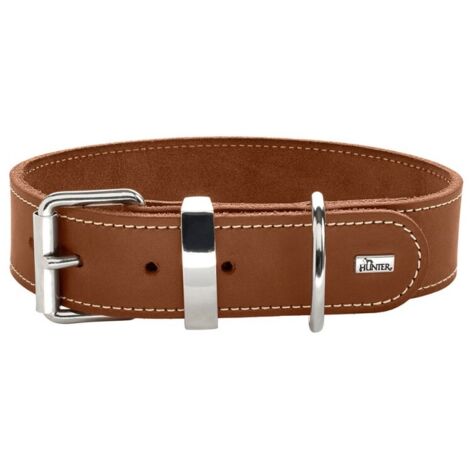 Collier pour Chien Hunter Special Cognac Cognac (28 - 34 cm) (1/4)