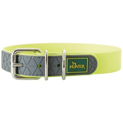 Collier pour chien hunter convenience jaune (42-50 cm) (1/3)