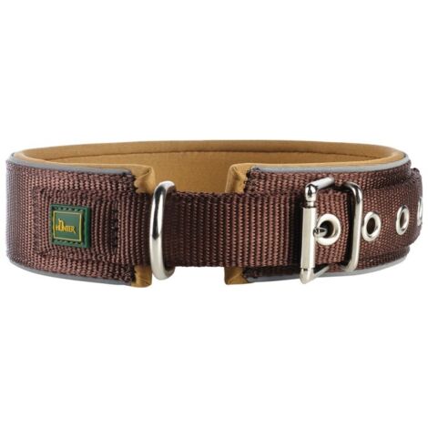 Collier pour Chien Hunter Neoprene Reflect Marron (44-51 cm) (1/3)