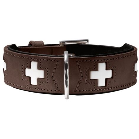 Collier pour Chien Hunter Swiss Negro, marrón (41-49 cm) (1/5)