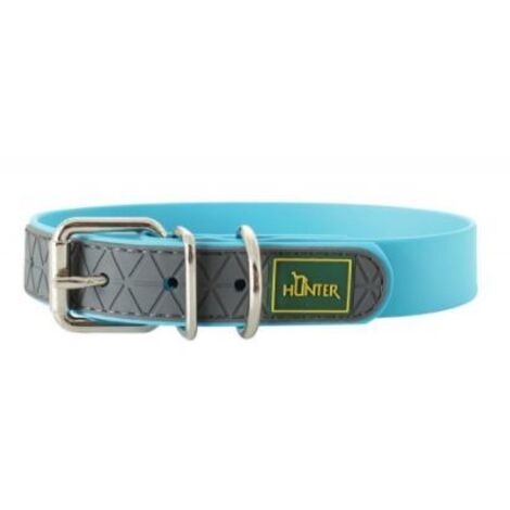 Collier pour chien Hunter convenience 50 - turquoise (1/3)
