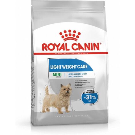 Nourriture que Royal Canin Mini Mini Light Poids Soins Petites chiens de race (bas en calories) - 1kg (1/5)