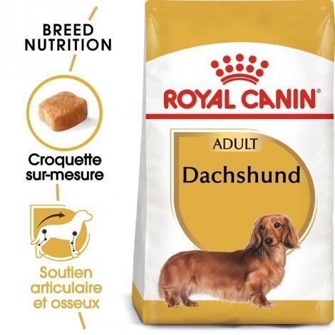 Nourriture que Royal Canin Dachshund adulte Dogs Teckel Adult et Maduro (љ partir de 10 mois) - 7,5kg (1/5)