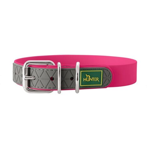 HUNTER Convenience - Collier pour chien, plastique, 35 XS-S, framboise (1/3)