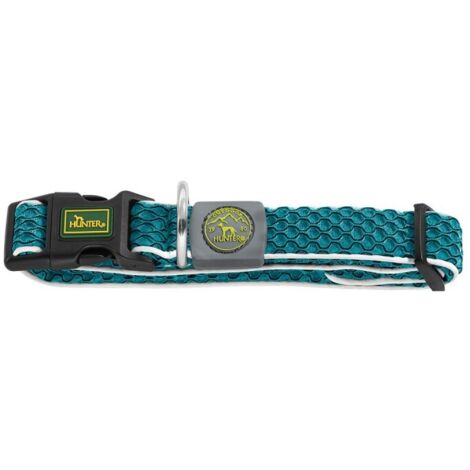 Collier pour Chien Hunter Vario Basic Fils turquoise Turquoise Taille S (30-43 cm) (1/2)