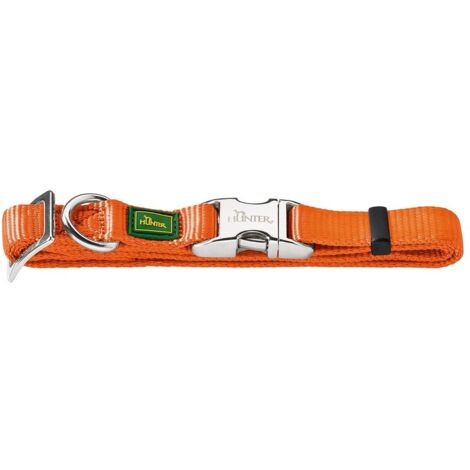 Hunter - Vario Collier Basic avec fermoir de aluminium Collier S 30-45 cm orange (1/3)