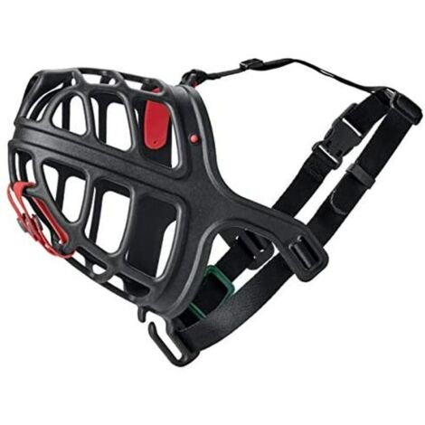 gloria Albury 5 muselière noire pour chien confortable (1/5)