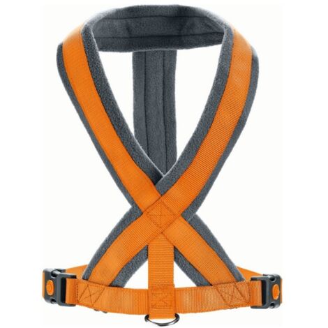 Harnais pour Chien Hunter London Comfort 68-91 cm Orange Taille L (1/2)