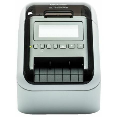 Brother QL-820NWBVMXX1 imprimante de étiquettes Thermique directe Couleur 300 x 600 DPI 176 mm/s Sans fil et filaire Ethernet DK Wifi Bluetooth (1/3)