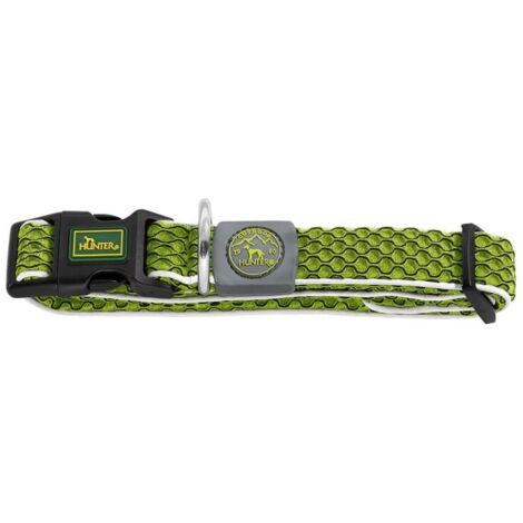 Collier pour Chien Hunter Basic Fil Taille S Citron (30-43 cm) (1/2)