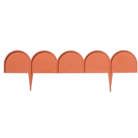 Prosperplast Bordure de jardin Ligne de jardin - terre cuite ikra-r624 (1/5)