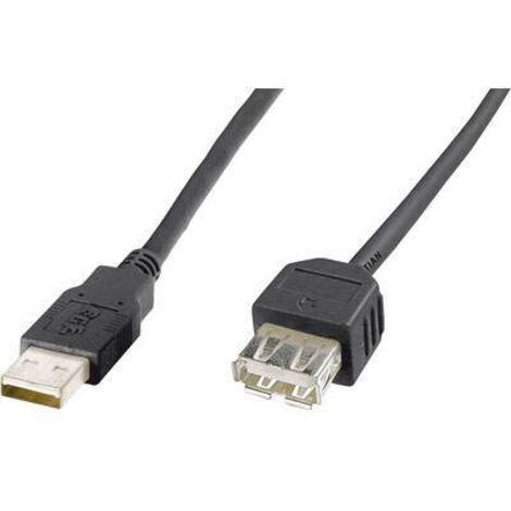 Rallonge Port USB Male Femelle 1.80m (1/2)