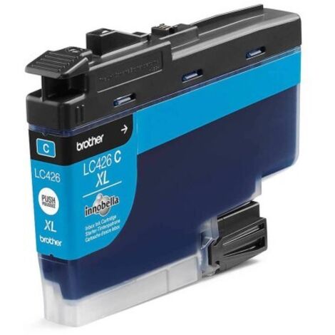 Cartouche dencre LC426XLC - BROTHER - Cyan haute capacite de 5000 pages - Pour MFC-J4340DW, MFC-J4540DW et MFC-J4540DWXL