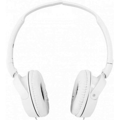 Casque sony mdrzx110apw/ avec microphone/ jack 3.5/ blanc (1/4)