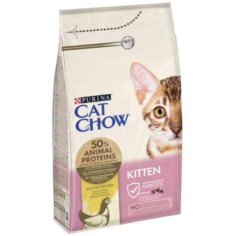 Nourriture que Purina chat chow chaton pour des chatons