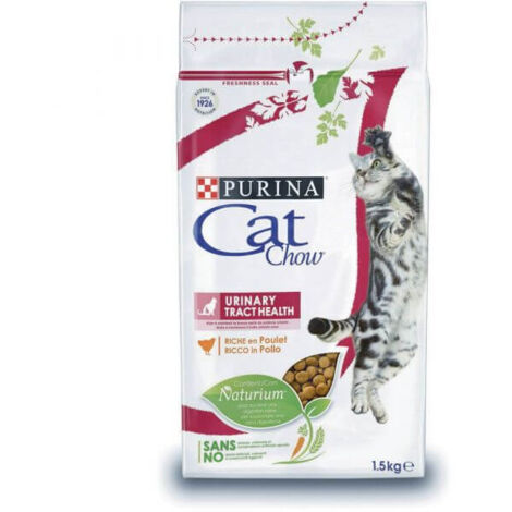 Nourriture pour chat au poulet, 1,5 kg, pour la santé des voies urinaires
