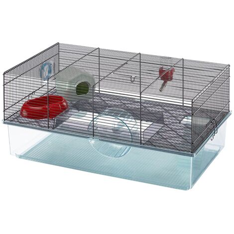 Cage - FERPLAST - FAVOLA - 60 x 36,5 xh 30 cm - Hauteur plateau élevée (1/5)