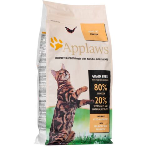 APPLAWS Poulet pour chats - croquettes pour chats - 2 kg (1/3)