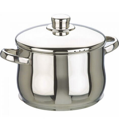 Marmite en acier inoxydable avec couvercle 24 cm oslo 662224 ibili (1/2)