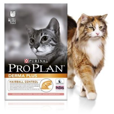 Nourriture que Purina Pro Plan Plan lgant adulte (ancien Derma plus) de saumon pour les chats 3 kg (1/3)