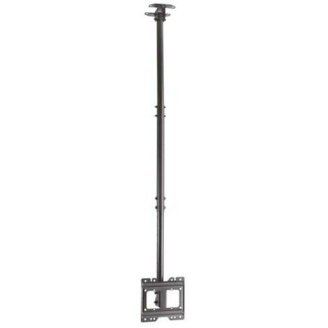 Aisens - Support de plafond pivotant, inclinable et extensible pour moniteur/TV 50kg 23-43, noir (1/5)