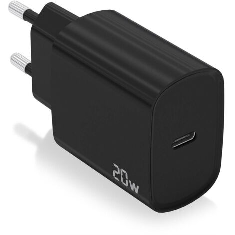 Cargador de Pared Aisens A110-0753/ 1xUSB Tipo-C/ 20W (1/4)