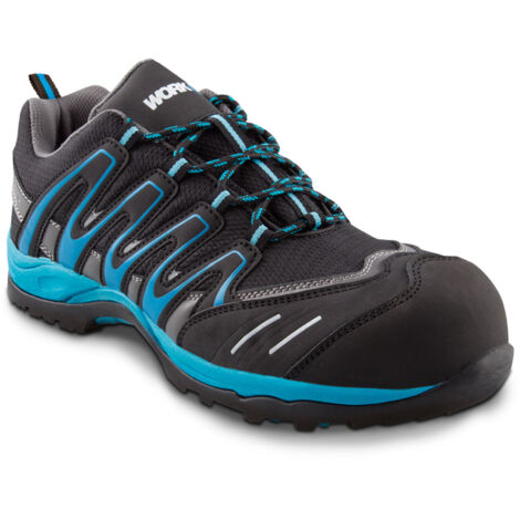 Chaussure de sécurité ESD workfit trail bleue nº45 (1/2)