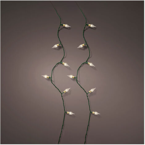 Guirlande LED Vintage avec 8 Fonctions Effet Scintillant pour Intérieur 1119cm (1/2)