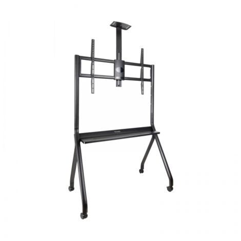 TOOQ FS20208M-B - iSTAR Floor Stand de Floor with Castors for 55"- 100" Screens, noir (1/3)