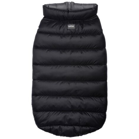 Red Dingo Puffer manteau noir gris pour chien (1/4)