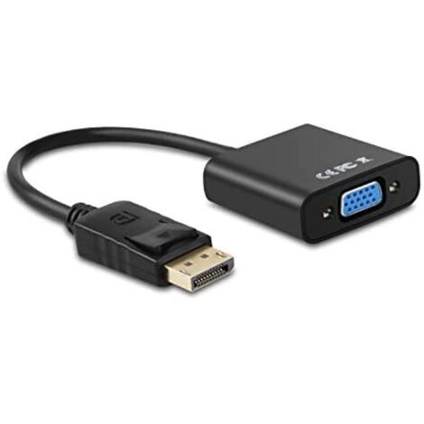 Aisens - convertisseur displayport vers svga, dp/m-svga/h, noir, 15cm (1/2)