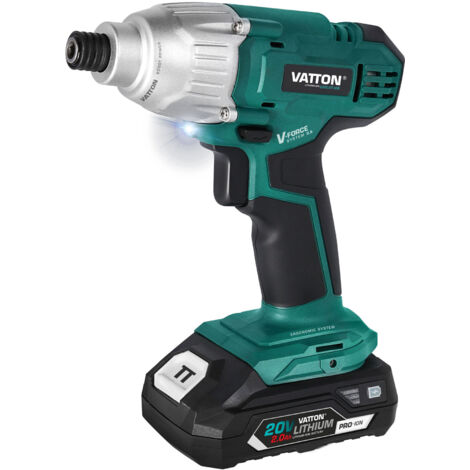 Visseuse à percussion Vatton 20v 1 batterie 2.0ah (1/2)