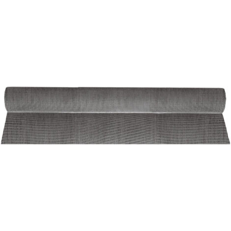 Moustiquaire en fibre de verre grise Akhuo 1,2 x 30 m (1/2)