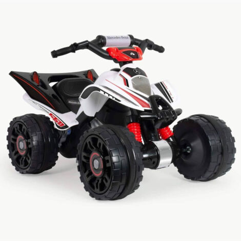 Quad électrique ATV 12V Mercedes - INJUSA - Pour enfant garçon à partir de 3 ans - Batterie et chargeur inclus (1/4)