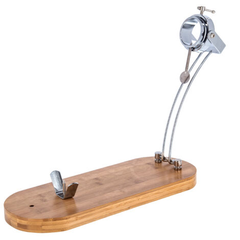Support à jambon modèle pliant en bambou (1/2)