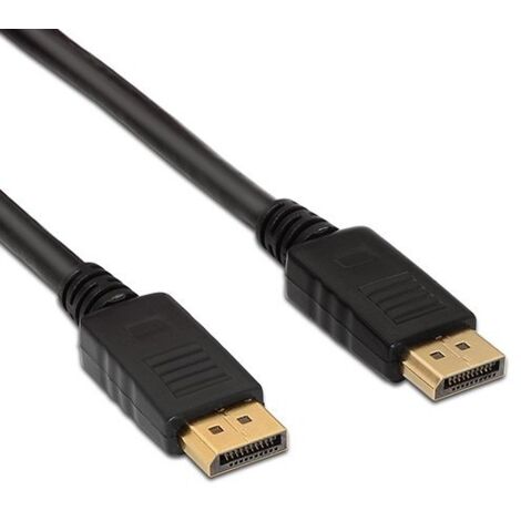 AISENS A124-0131 - Mini câble DP (60Hz, 2m, pour écran 4K) Couleur Noir (1/3)