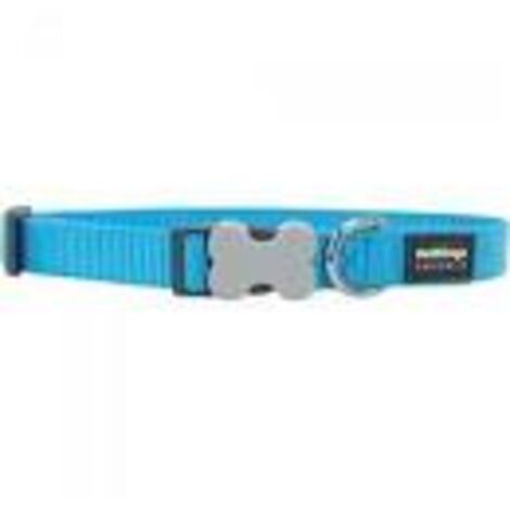 Collier pour dog rouge dingo turquoise (2.5 x 41-63 cm) (1/3)